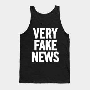 Very Fake News Tank Top